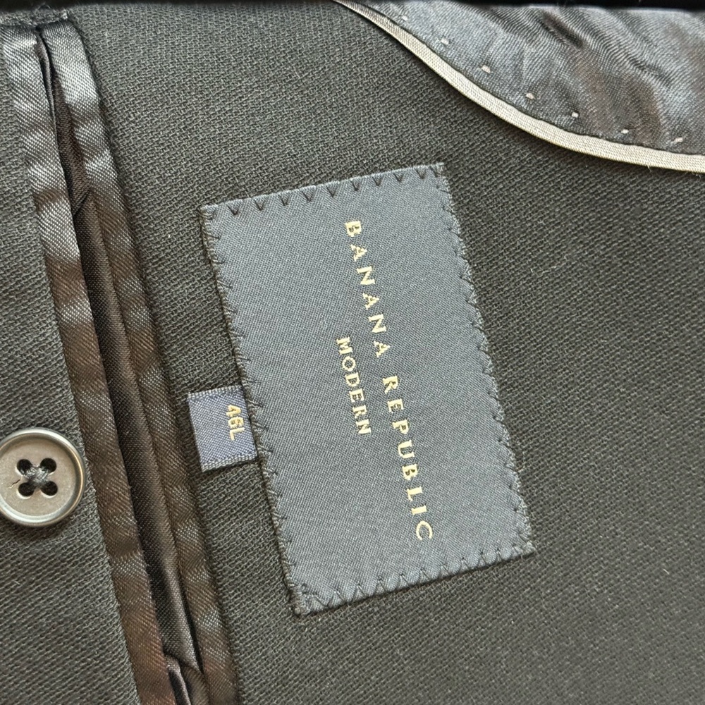 Banana Republic Charcoal Suit